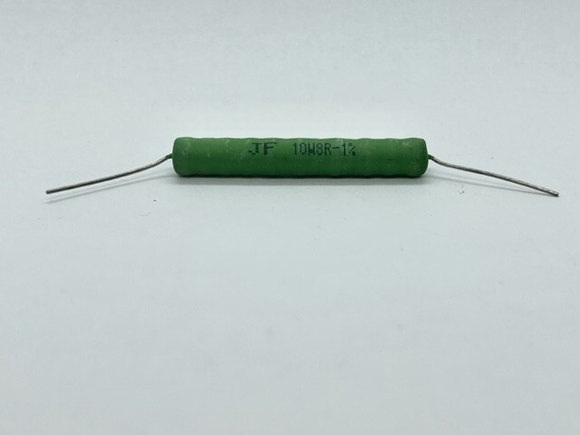 8 Ohm 10 Watt ±1% – Precision Audio Grade Wire wound Axial Resistor USA