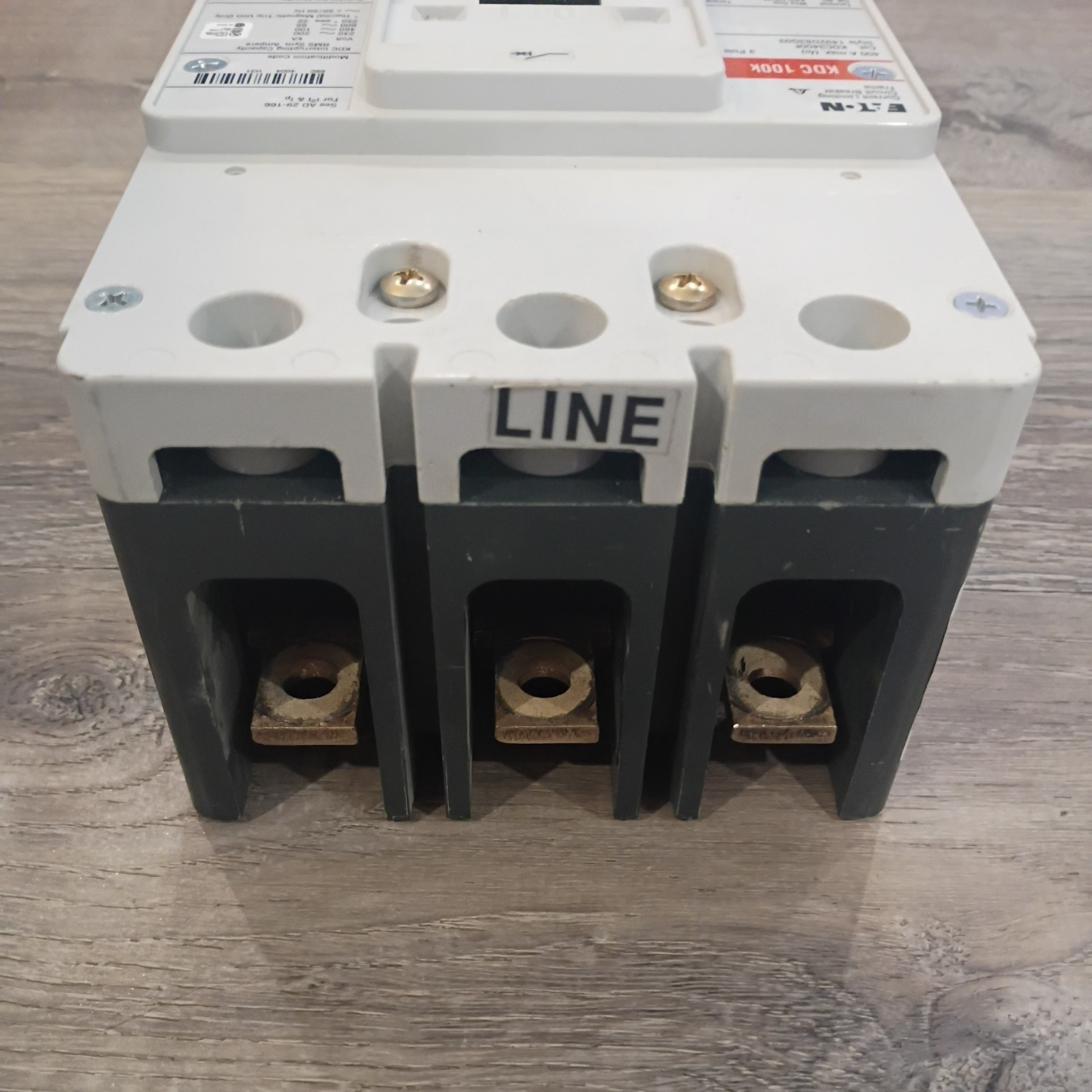 EATON/Cutler Hammer KDC3400F 400A KDC100k Circuit Breaker w/KES3400LSI Trip Unit