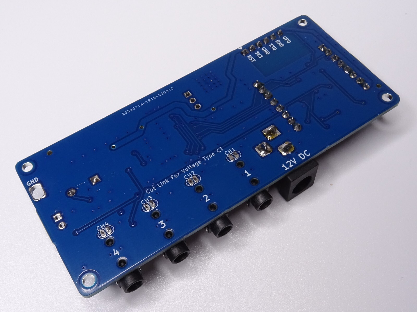4 Channel ESP8266 Mains Current Sensor – Wemos – Current – SCT013 – 100A/50mA