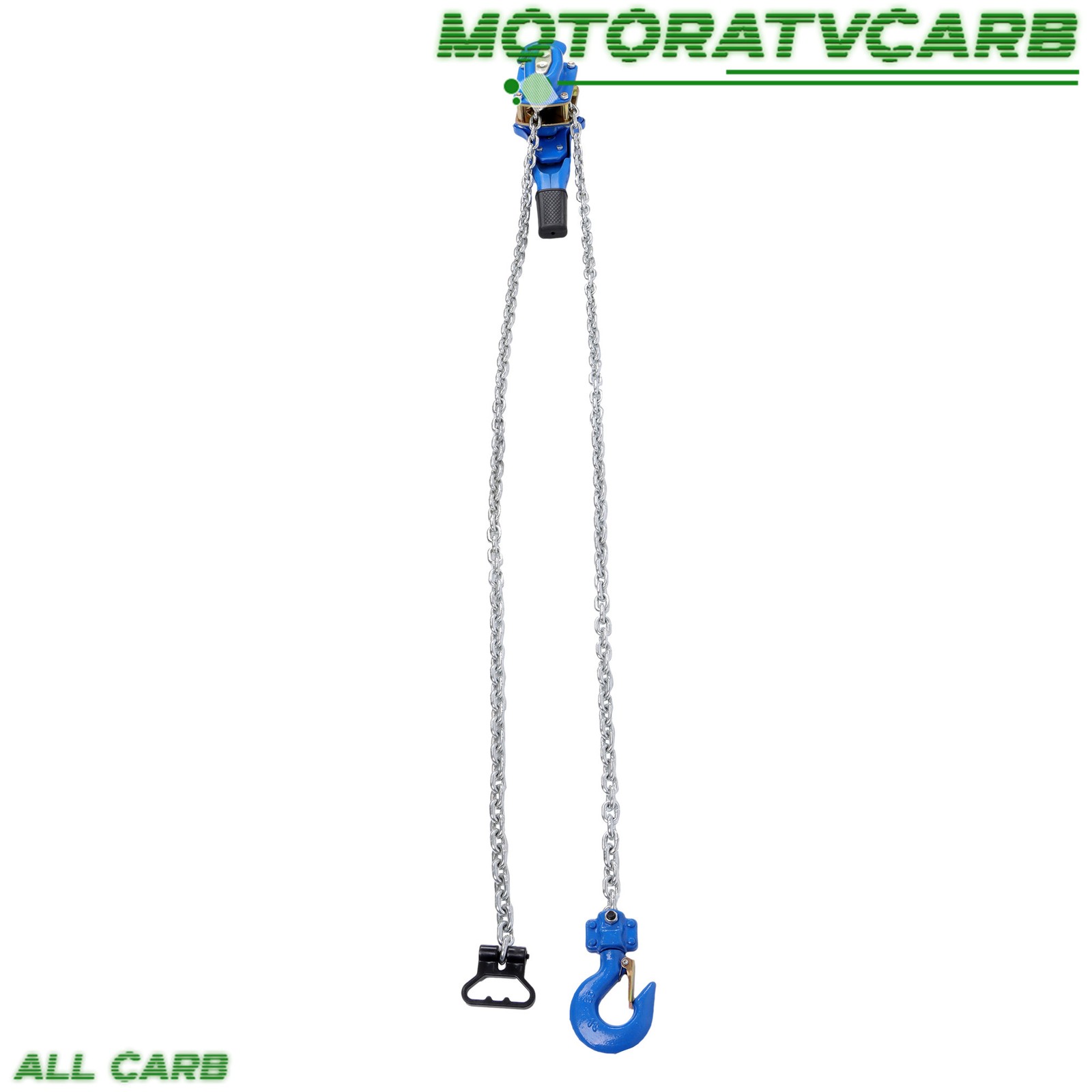 ALL-CARB 10FT Manual Lever Chain Hoist 3/4T 1650 Lbs Capacity Chain Come Along