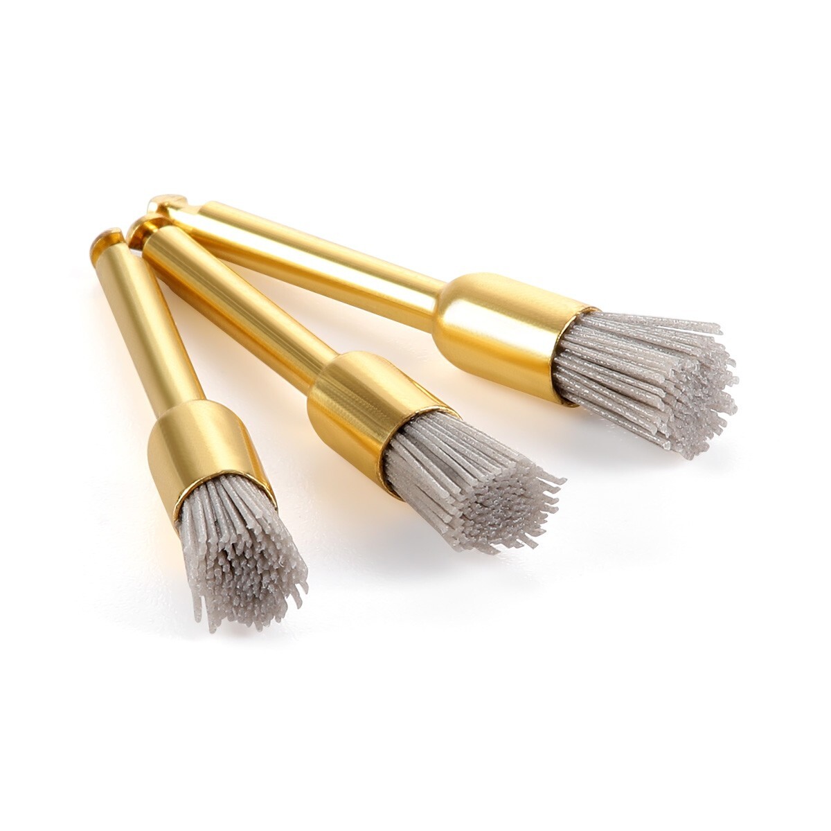 10Pc Dental aluminium oxide Polisher Brush Wheel Polishing For Rotary tools