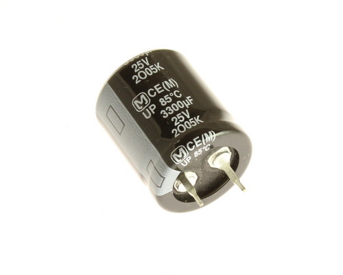 30pcs 3300uF 25V DC Snap In Mount Electrolytic Capacitor 25 Volts 3300mfd 25VDC