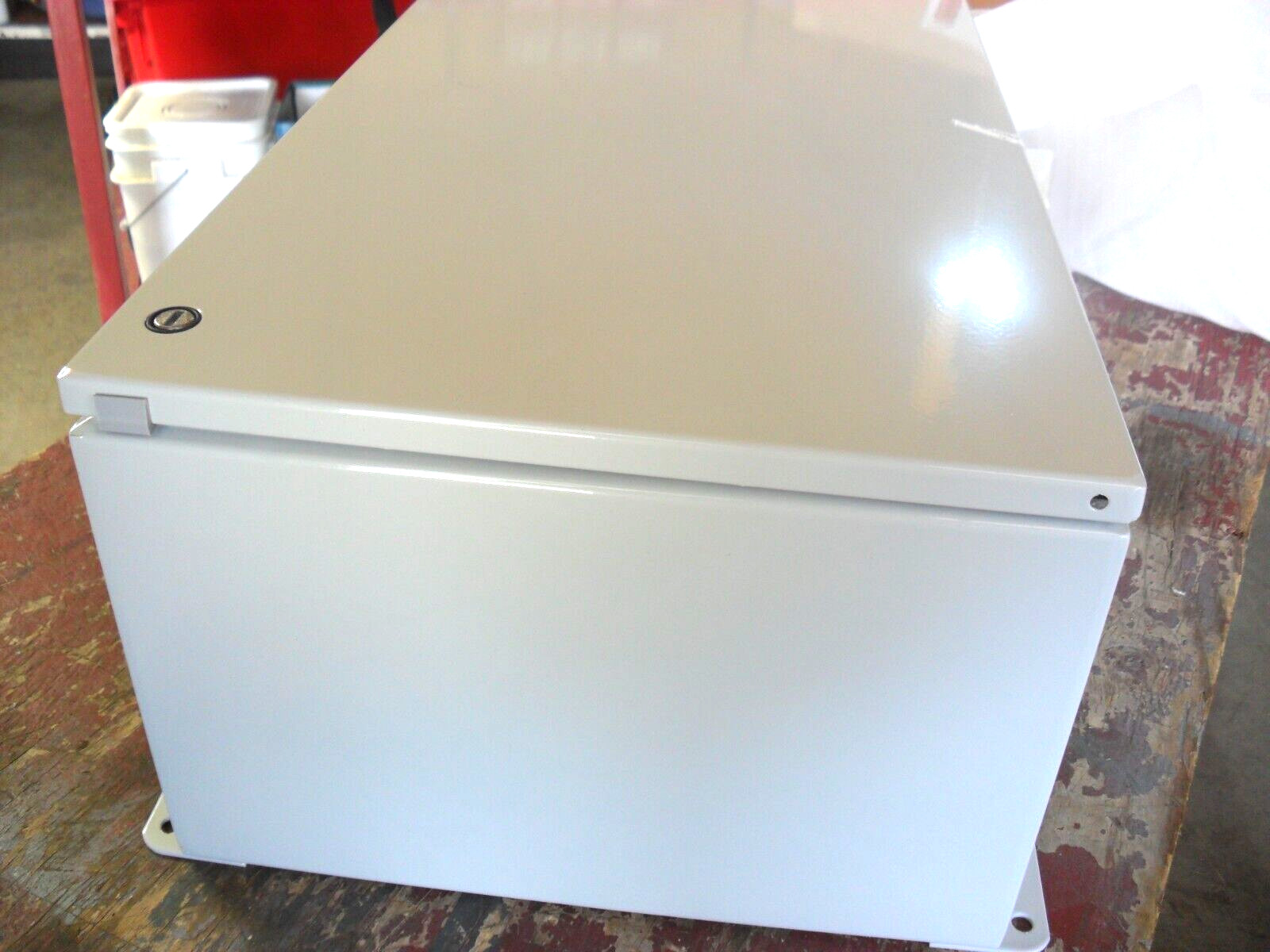 nVent/Hoffman LHC236016 Landscape Enclosure 230x600x155mm Powder Coated White