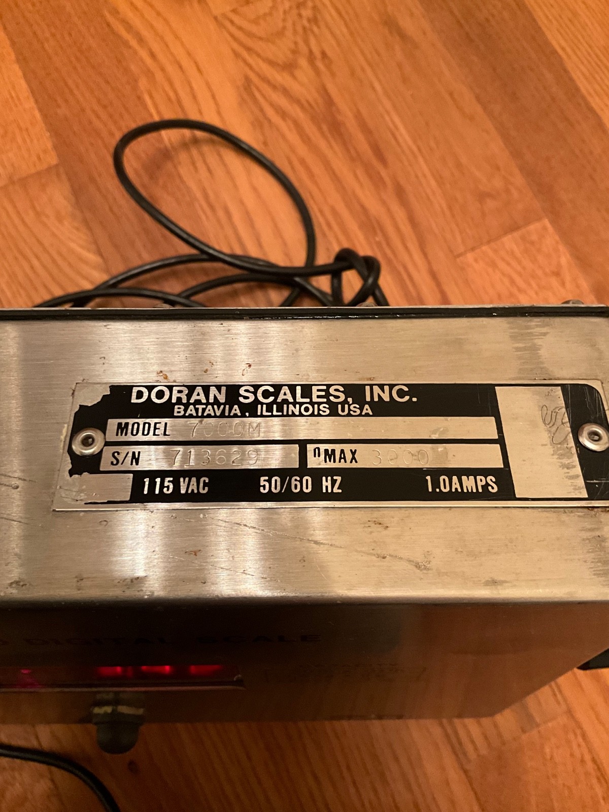 Doran Model 7000M Digital Scale
