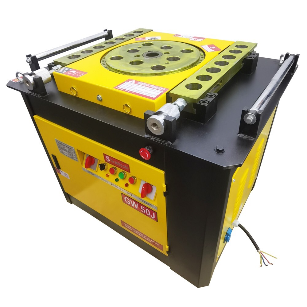 220V 4KW φ0.24 -φ2 50 Type Automatic Steel Bar Bending Machine Rebar Bender