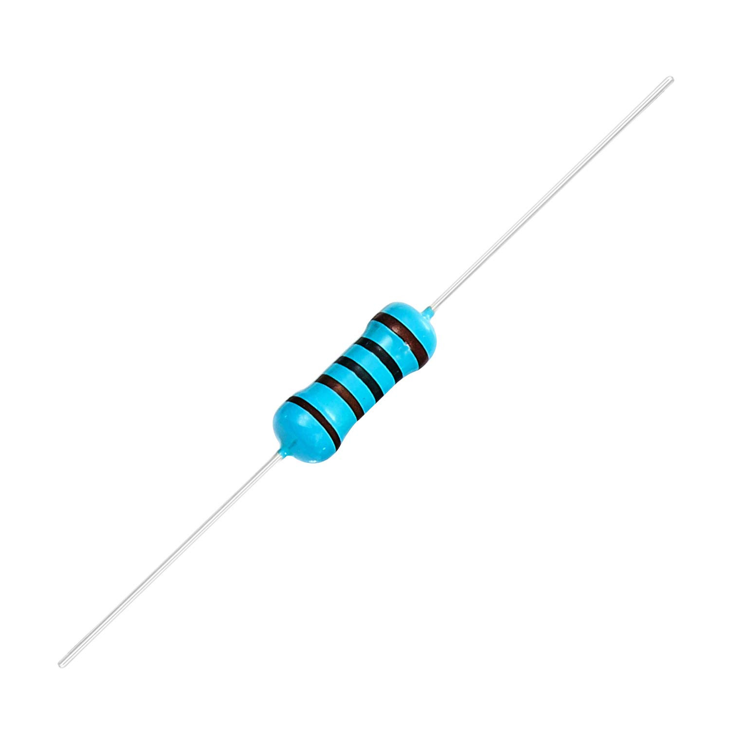 100Pcs 1/2W (0.5W)390Ω Ohm Metal Film Fixed Resistor 0.01 ±1% Tolerance 390 R MF