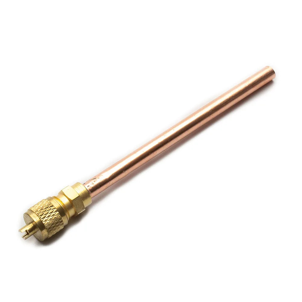 5PCS Air Conditioner Refrigeration Access Valves Copper Tube Filling Part Home D