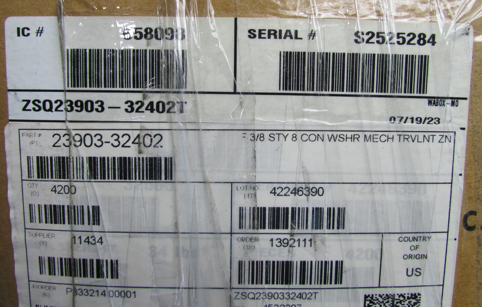 Lot 25 Belleville 3/8″ ID x 7/8″ OD Spring Electrical Panel Lug Washers Square D