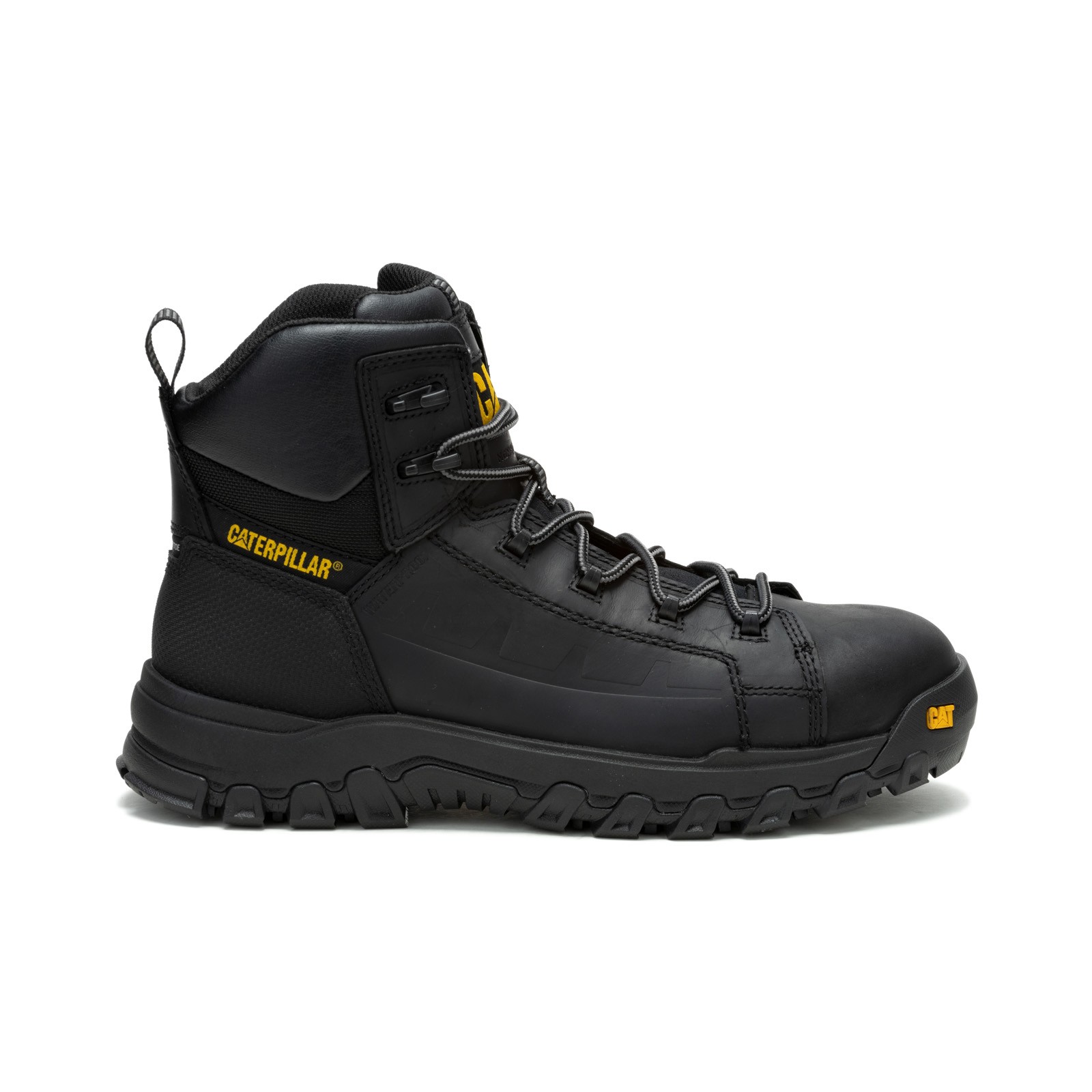 Caterpillar Threshold Rebound Composite Toe WP Mens Black Wide Work Boots
