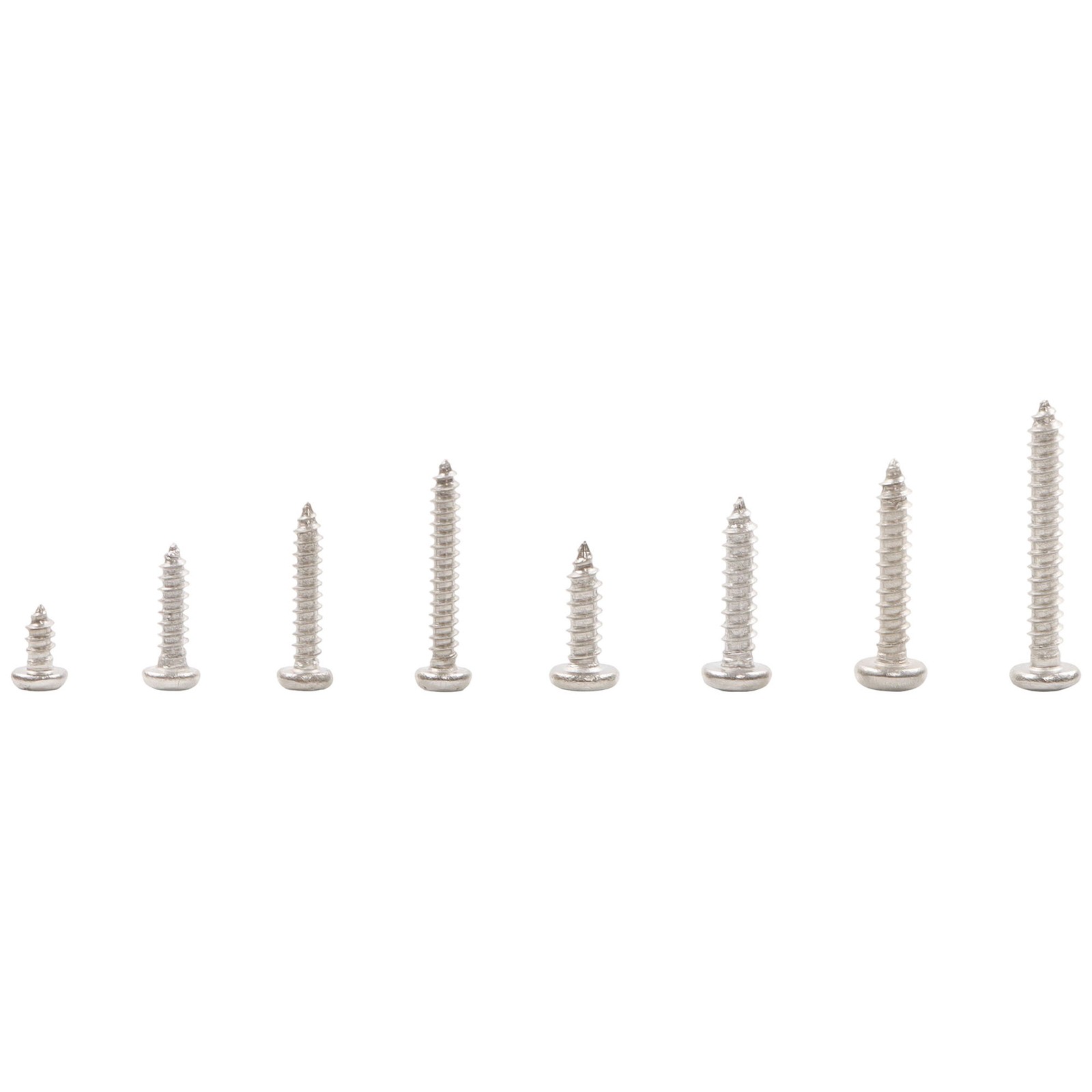 780 Pcs Pan Head Sheet Metal Screws Assortment Kit #4#6#8#10 Stainless