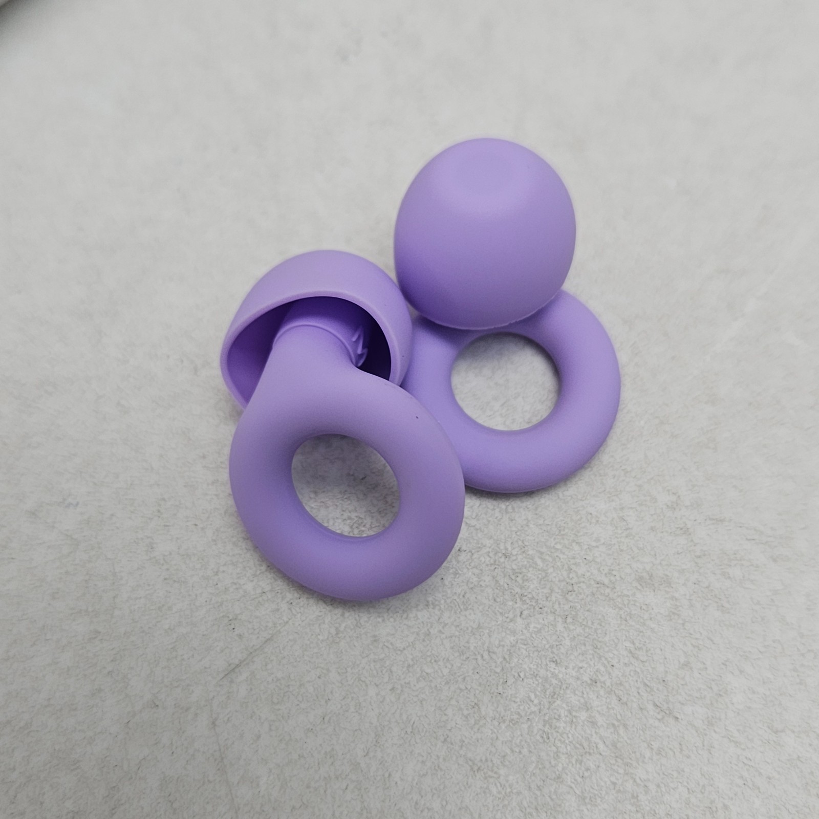 Loop Quiet 2 Ear Plugs Violet 24dB SNR Flexible Hearing Protection Customize Fit
