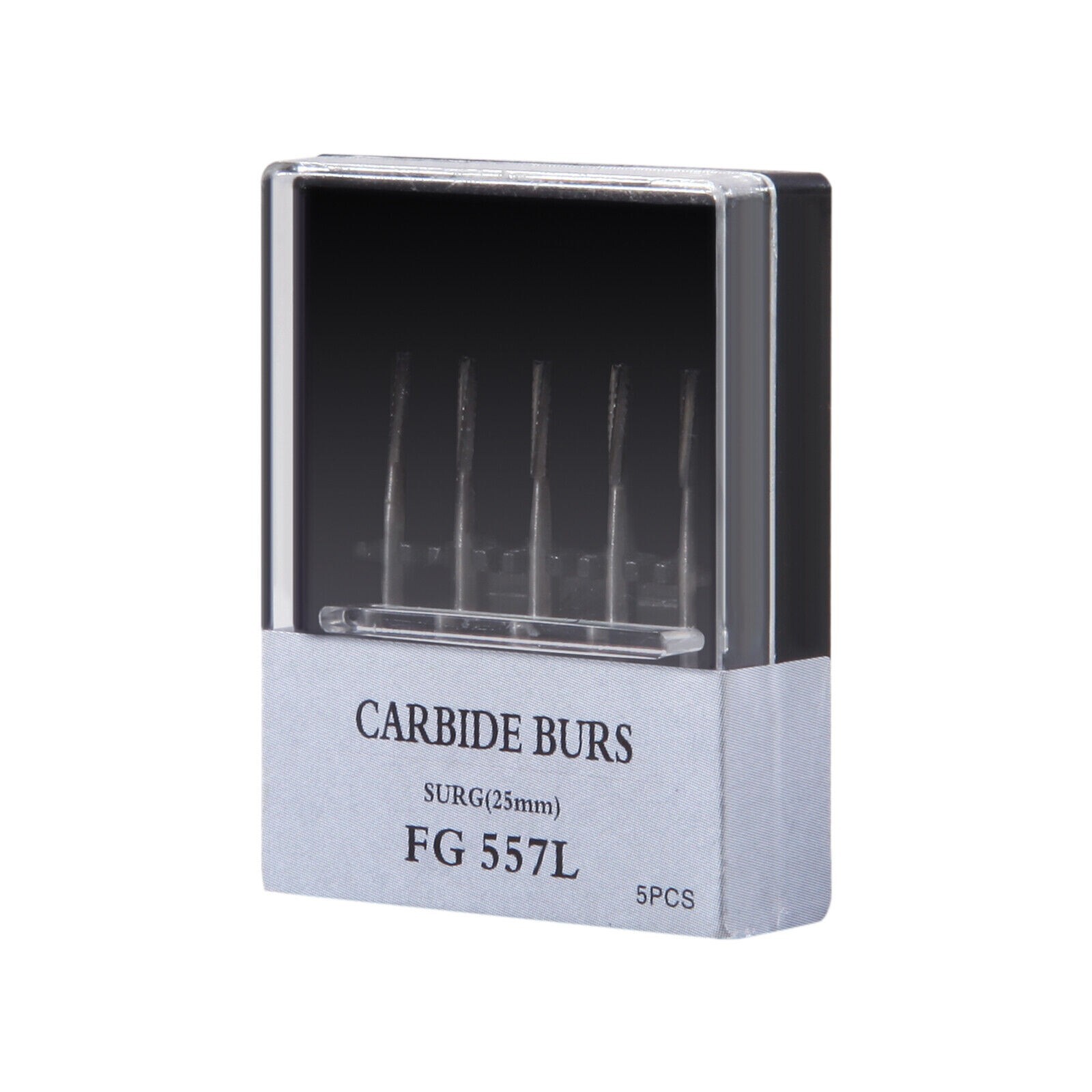 Dental Long Surgical Burs FG #557L 25mm Shank Tungsten Carbide Midwest USA