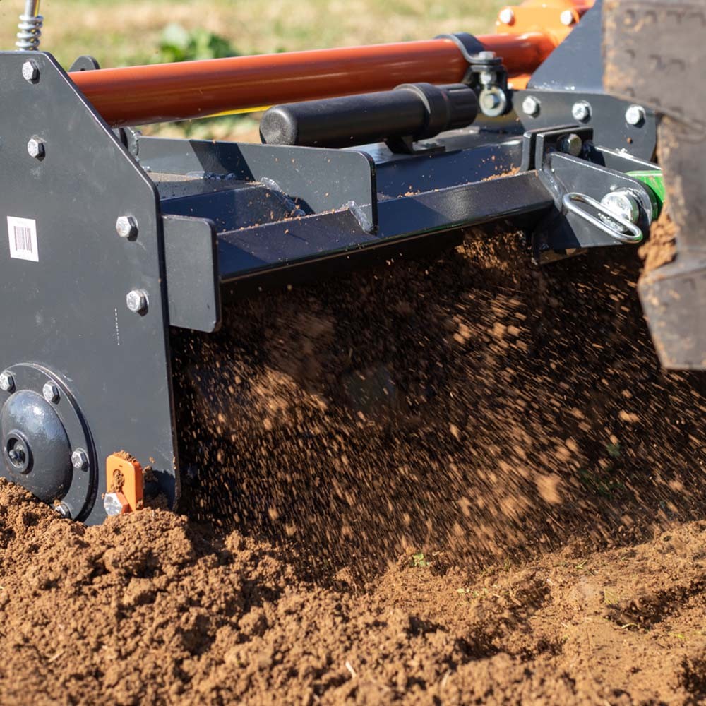Titan Attachments 3 Point 72″ Rotary Tiller Attachment Fits Cat 1 Tractors