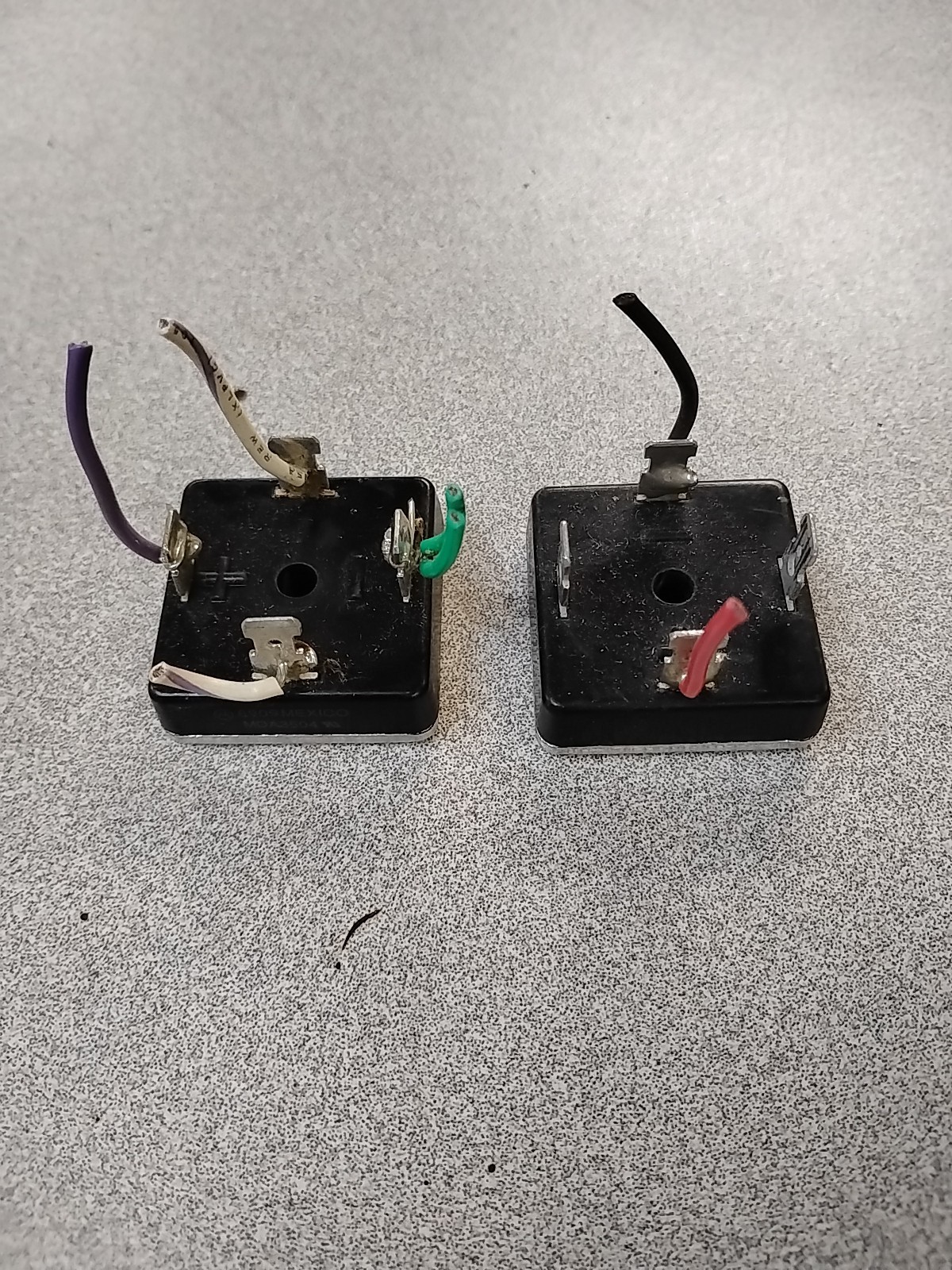 LOT OF 2: MDA3504 Bridge Rectifier Diode, 1 Phase, 35A, 400V