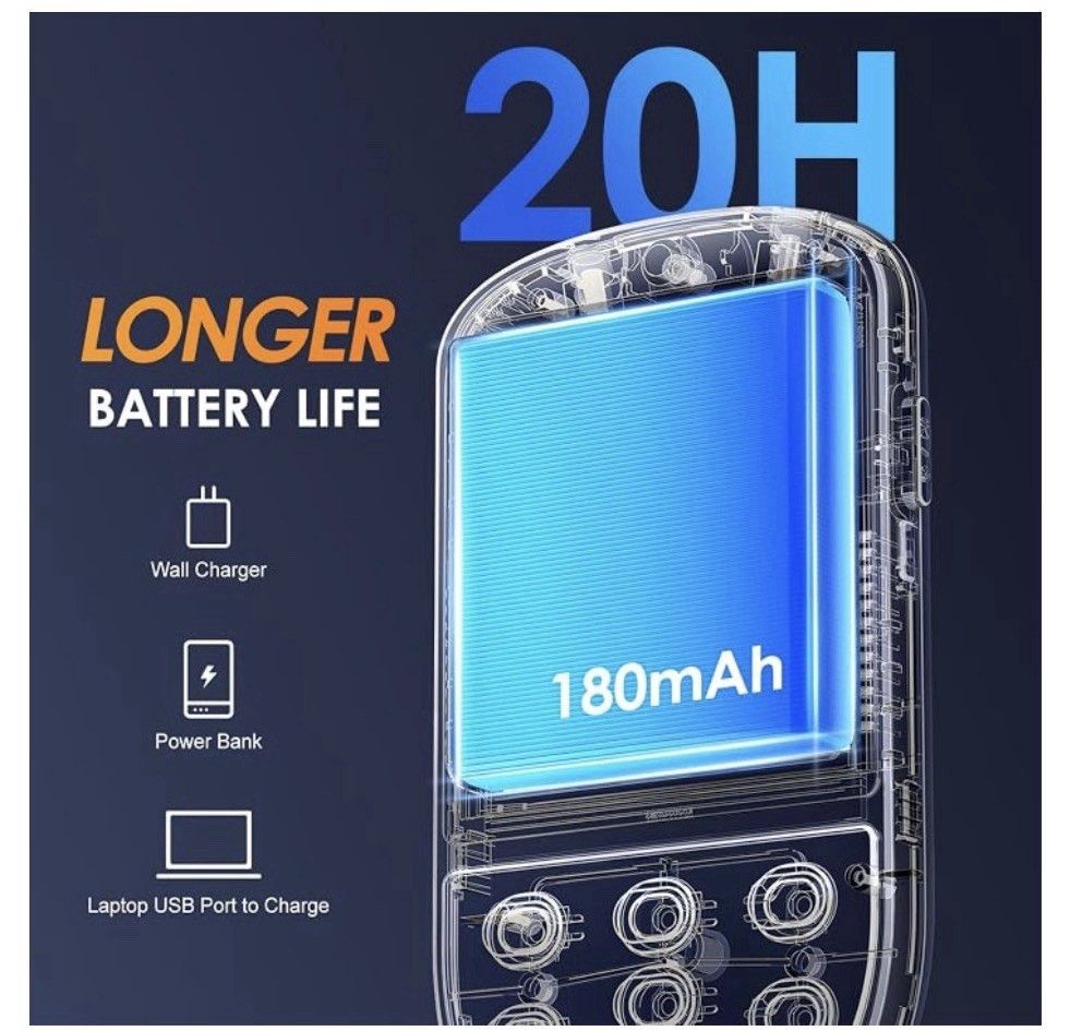 Symass SM9592 2-Channel Handheld 2-in-1 TENS/EMS Unit Physical Rehab