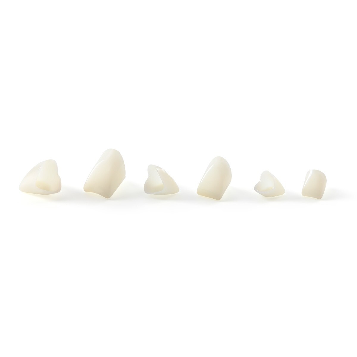 Dental Resin Anterior Dental Temporary Porcelain Crown Veneers Stable Teeth