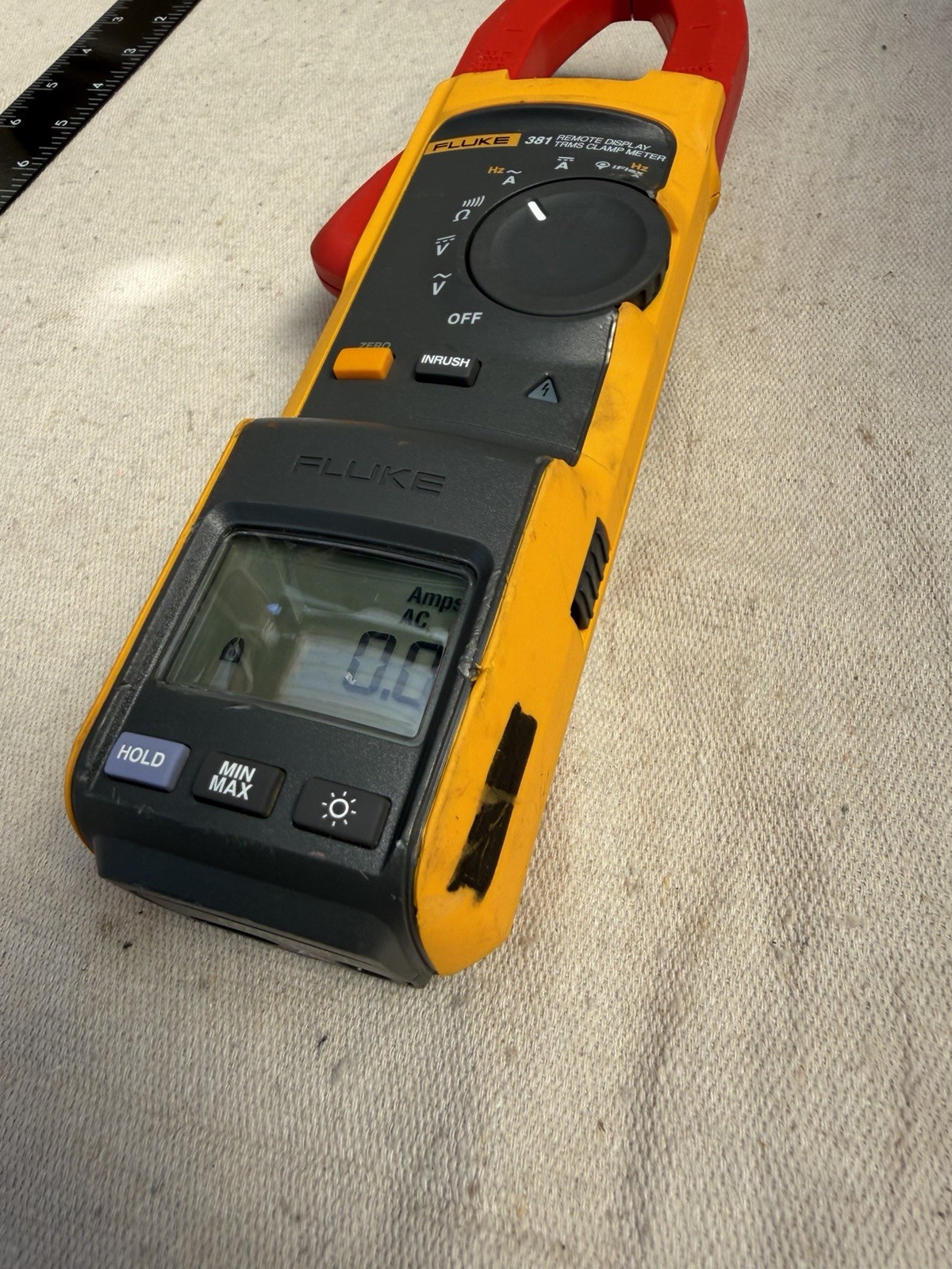 Fluke 381 Remote Display True RMS Clamp Meter Auto-Ranging Backlight 1000V 1000A