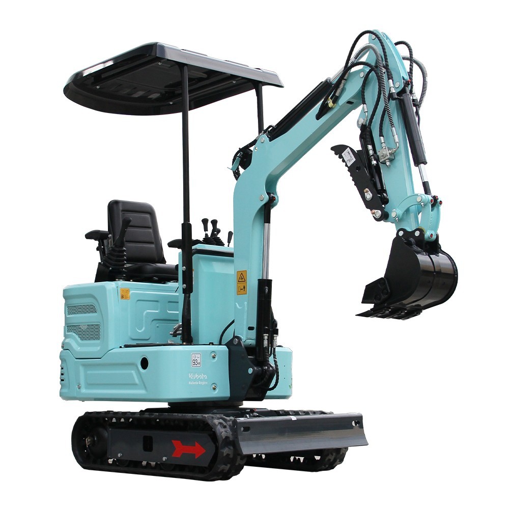 1.4 Ton Mini Excavator KUBOTA Diesel Digger Pilot System Hydraulic USA STOCK