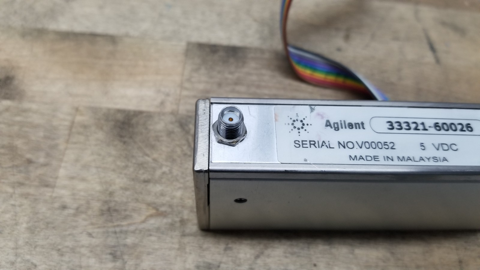 Agilent HP 33321-60026 DC-3GHz 70dB 5V Programmable Step Attenuator #2