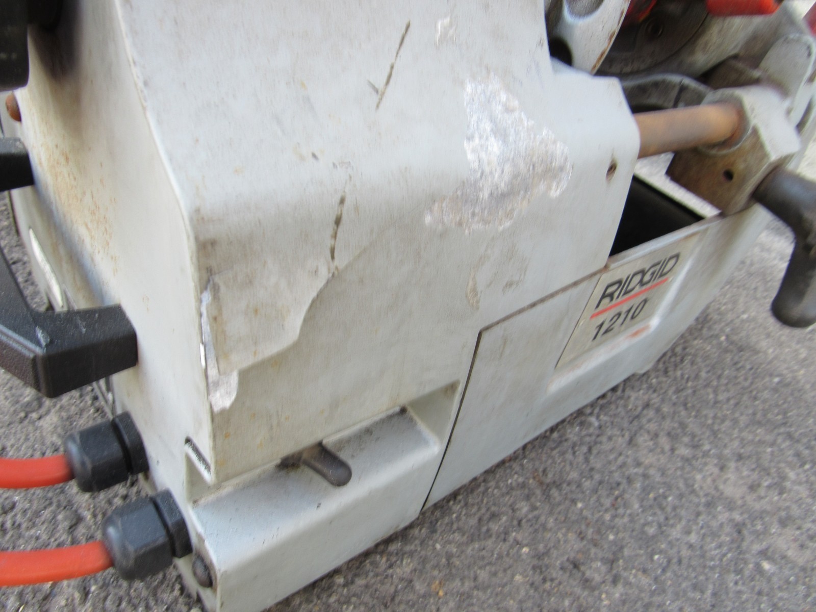 Ridgid 1210 Portable Pipe Threading Machine NPT Plumbing Repair Thread