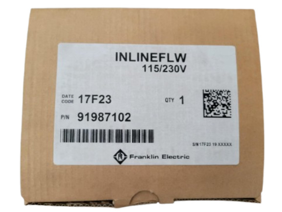Franklin Electric INLINE FLW SERIES 115V/230V 1/2HP-1.5HP 1″ MNPT 15A