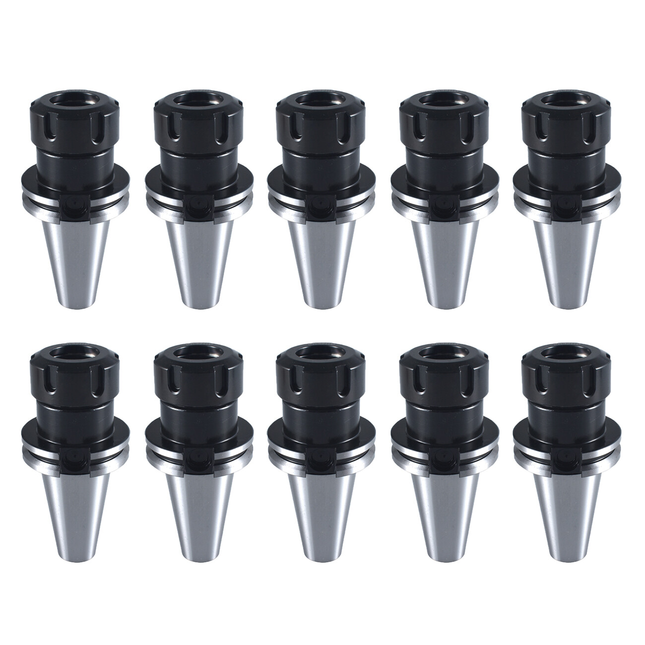 10pcs CAT40-ER32 Collet Chuck 2.76″ 70mm Length Tool Holder Set NEW