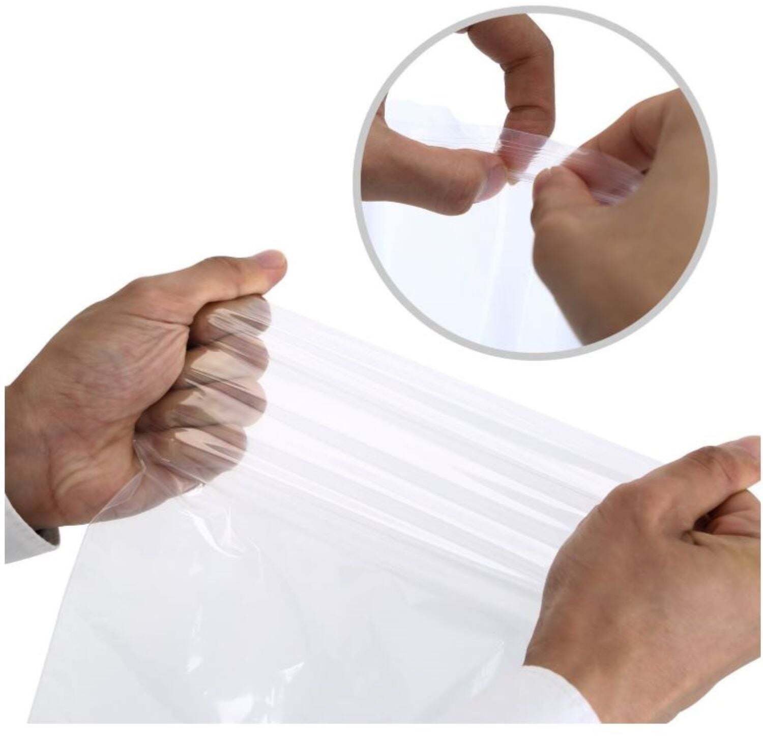 200 4×6 Reclosable Resealable Clear Zipper Plastic Bags 2Mil 4″x6″ inch