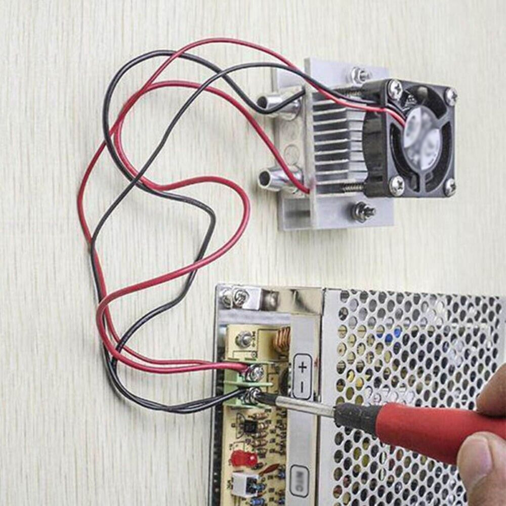 TEC1-12706 Thermoelectric Peltier Module Water Cooler Cooling System DIY Kit US