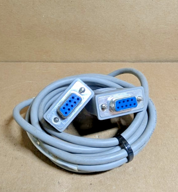 Allen-Bradley 1787-RSCABL Null Modem RS-232 Cable, 9-9 Pin, PN 96881501 (NNB)