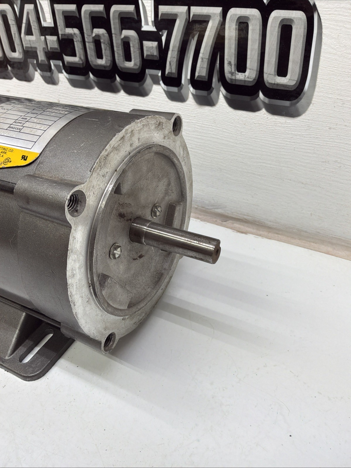 Baldor DC Industrial Motor CDP3440 3/4HP 90 VDC 1750 RPM NEW