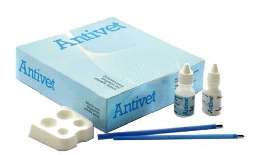 Antivet Kit Dental Whitening and Enamel Cleaning Kit NEW Treatment to Fluorosis