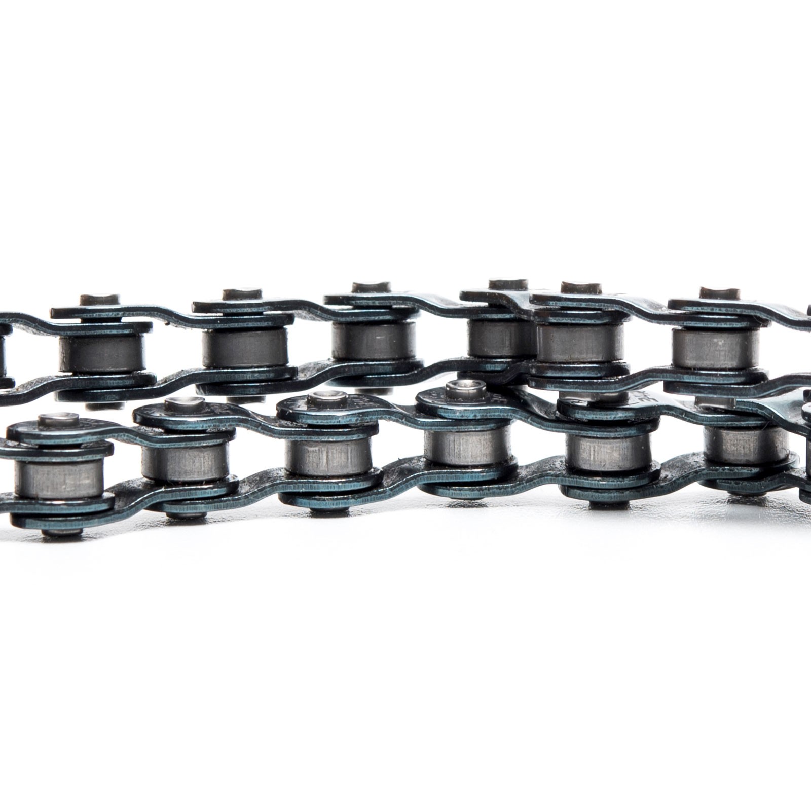 16Pcs #40 Chain Offset Half Link Roller 1/2″ Pitch Carbon Steel Standard Chain