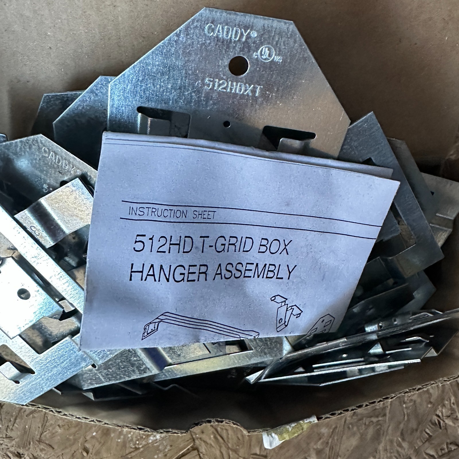 Caddy 512HDXT 512Hd Bracket Extension (25 sets) QTY 50