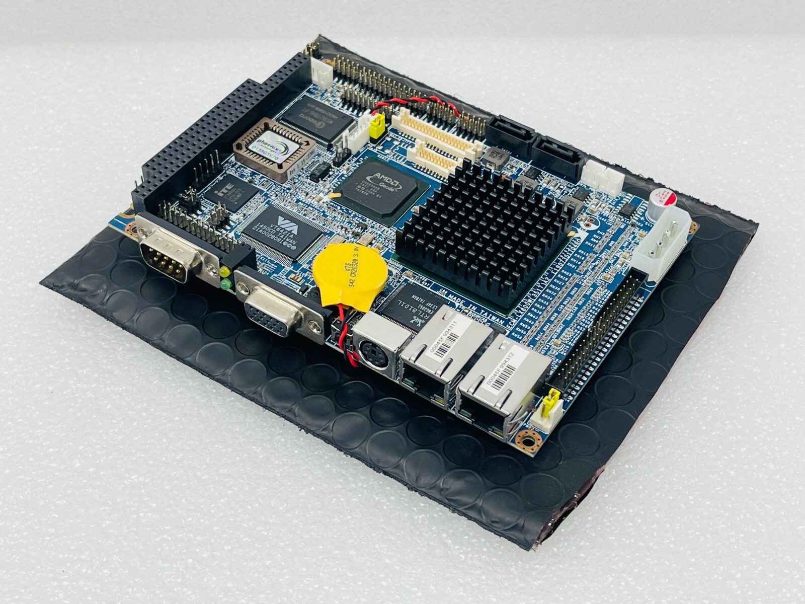 Used – Avalue ECM-LX800W 3.5″ AMD Geode LX800 Single Board Computer With Battery