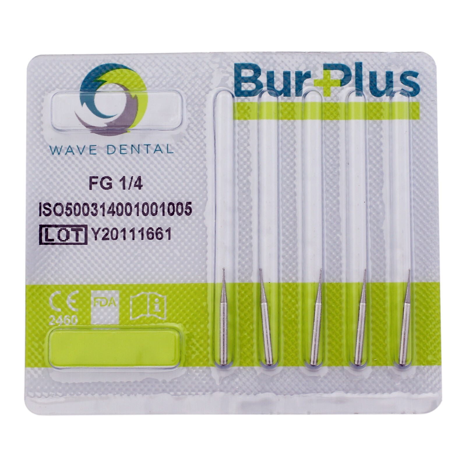 5pcs Prima Wave Dental Carbide Burs High Speed FG 19mm/Surgical FGOS SL 557 25mm