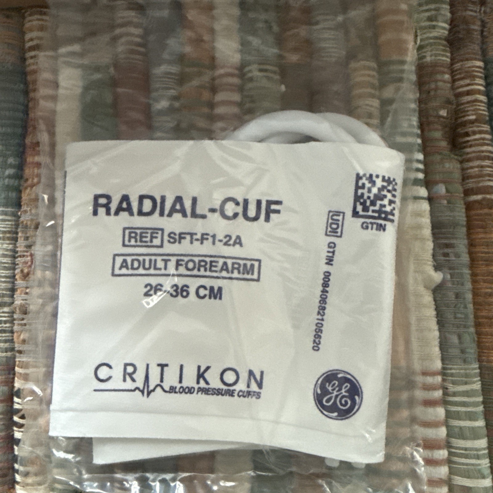 Critikon Radial Cuff 26-36cm Adult Forearm Dual Hose