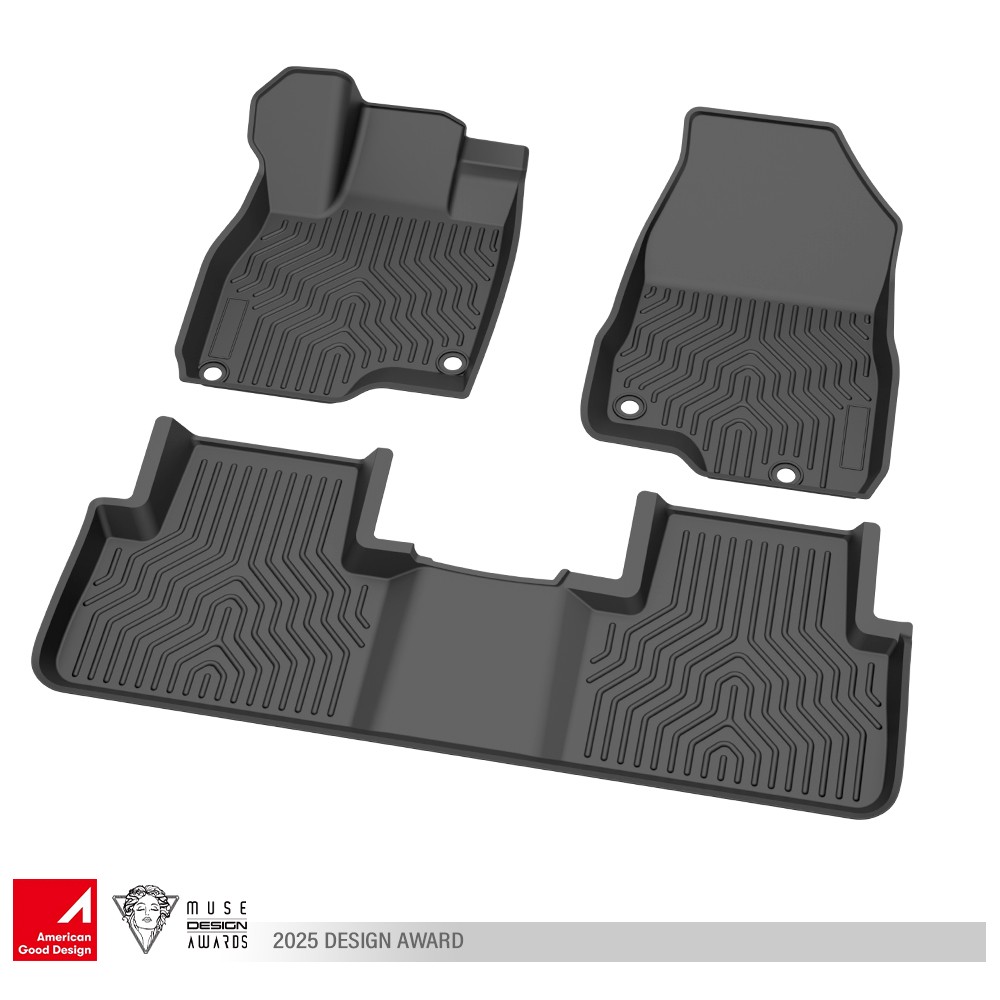 LQI TPE Floor Mats Fit Acura RDX 2019 2020 2021 2022 2023 2024, All Weather