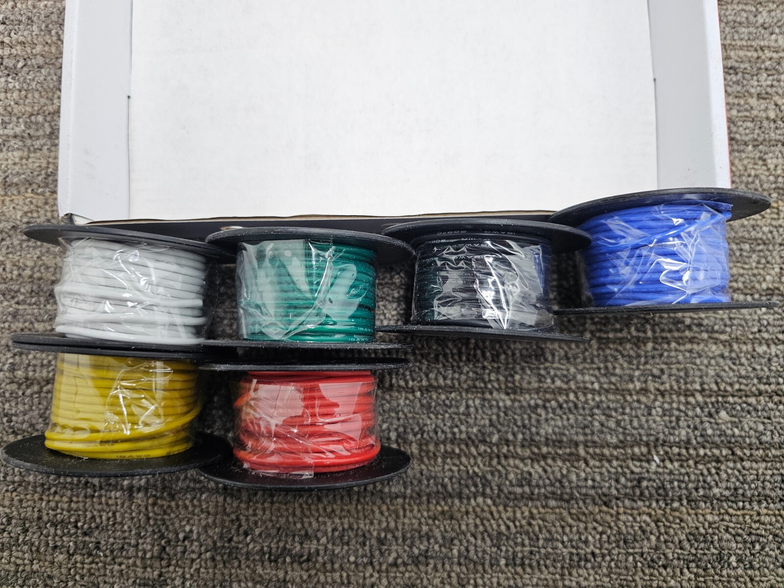Xinwang Electric Wire 18AWG 6 Colors Flexible Silicone Rubber Silicone, Copper