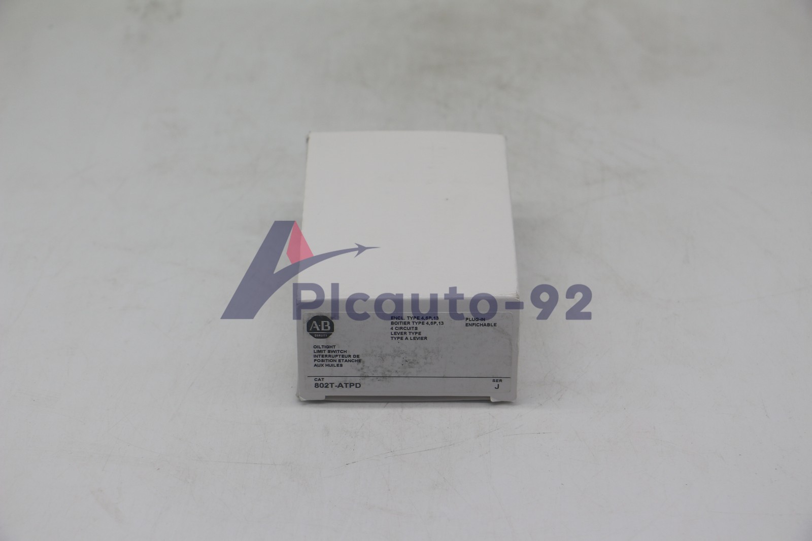 NEW Allen Bradley 802T-ATPD Metal Plug-In Oiltight Limit Switch Lever Type
