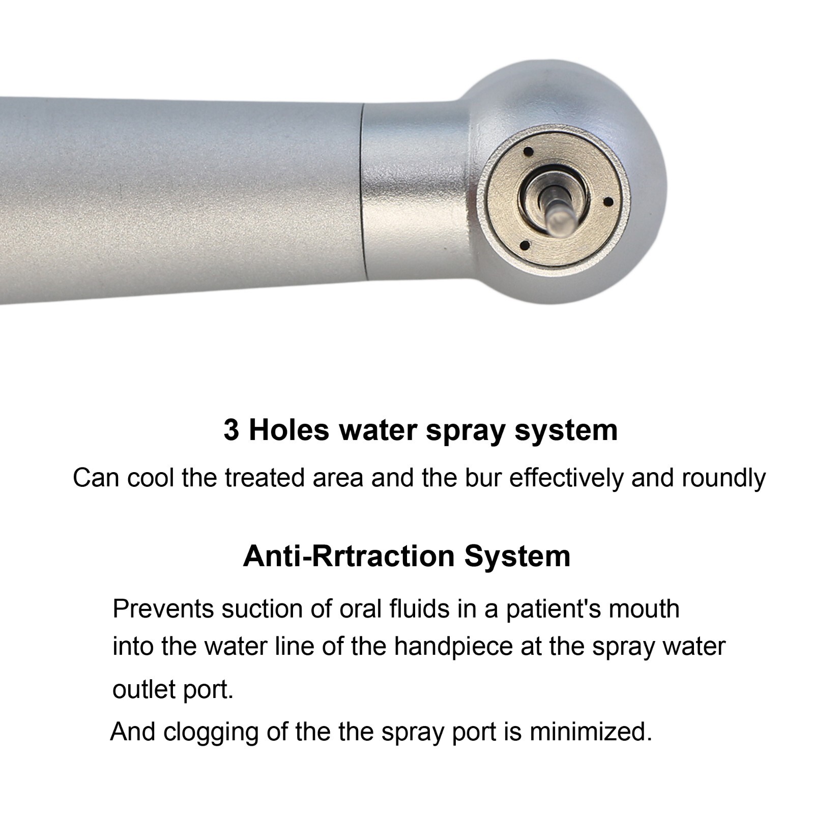 BEING Dental High Speed Handpiece Turbine For NSK Coupler 4 Hole Phatelus Mach