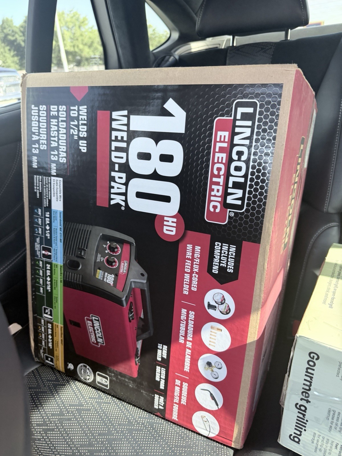 Lincoln Electric 180HD WELD-PAK Welder MIG Flux-Core Wire Feed K2515-1
