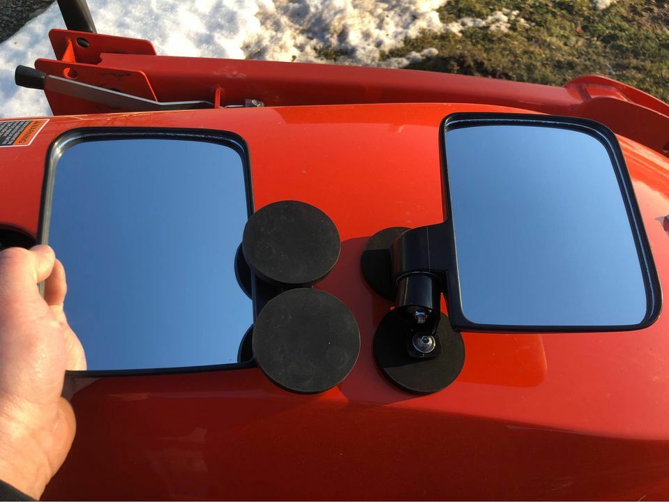 BEST MAGNETS Tractor MIRRORS Skidsteer kubota B BX john deere PAIR 1024r Case
