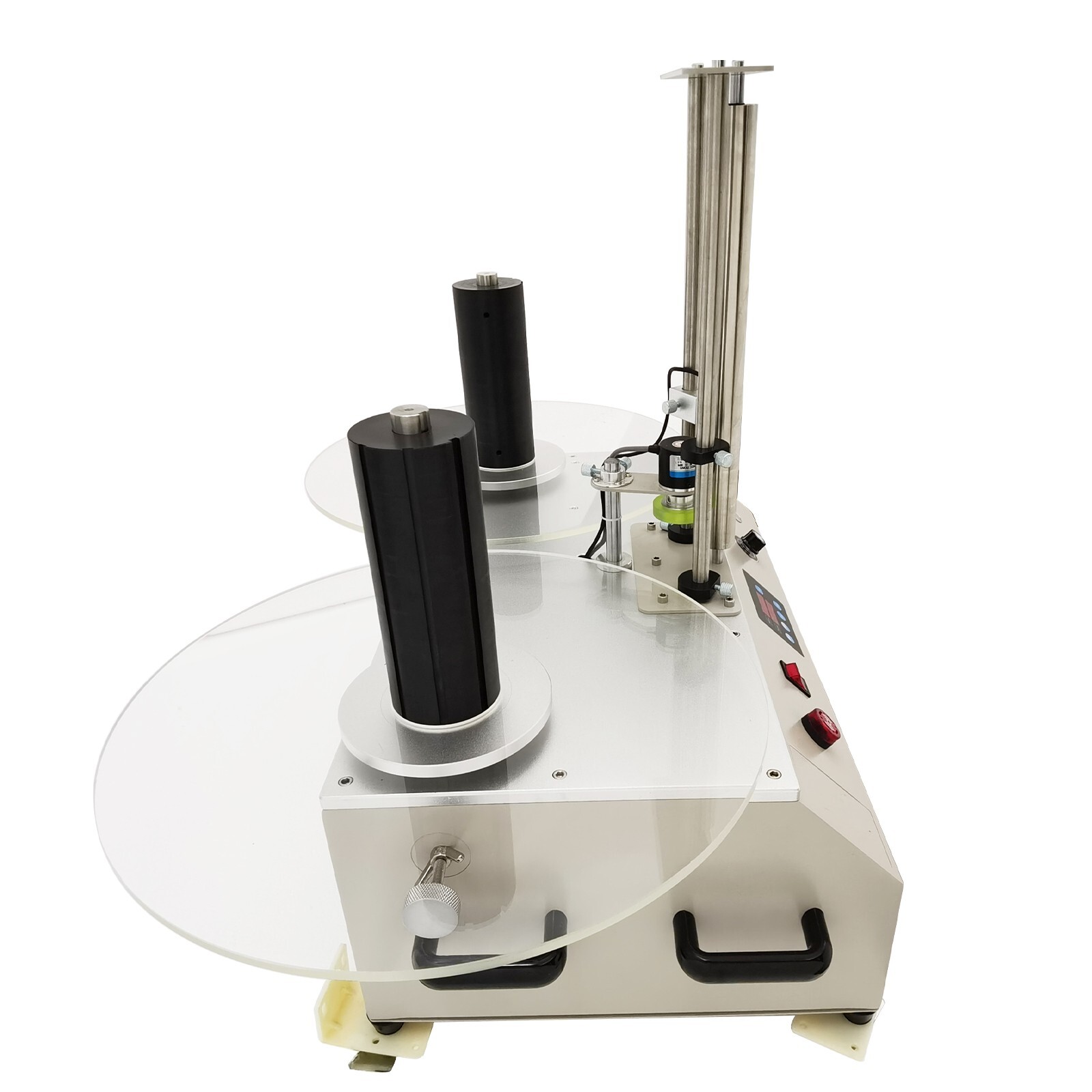 PET/PVC/PP Barcode Label Rewinder Automatic Counting Splitter Rewinder 110V