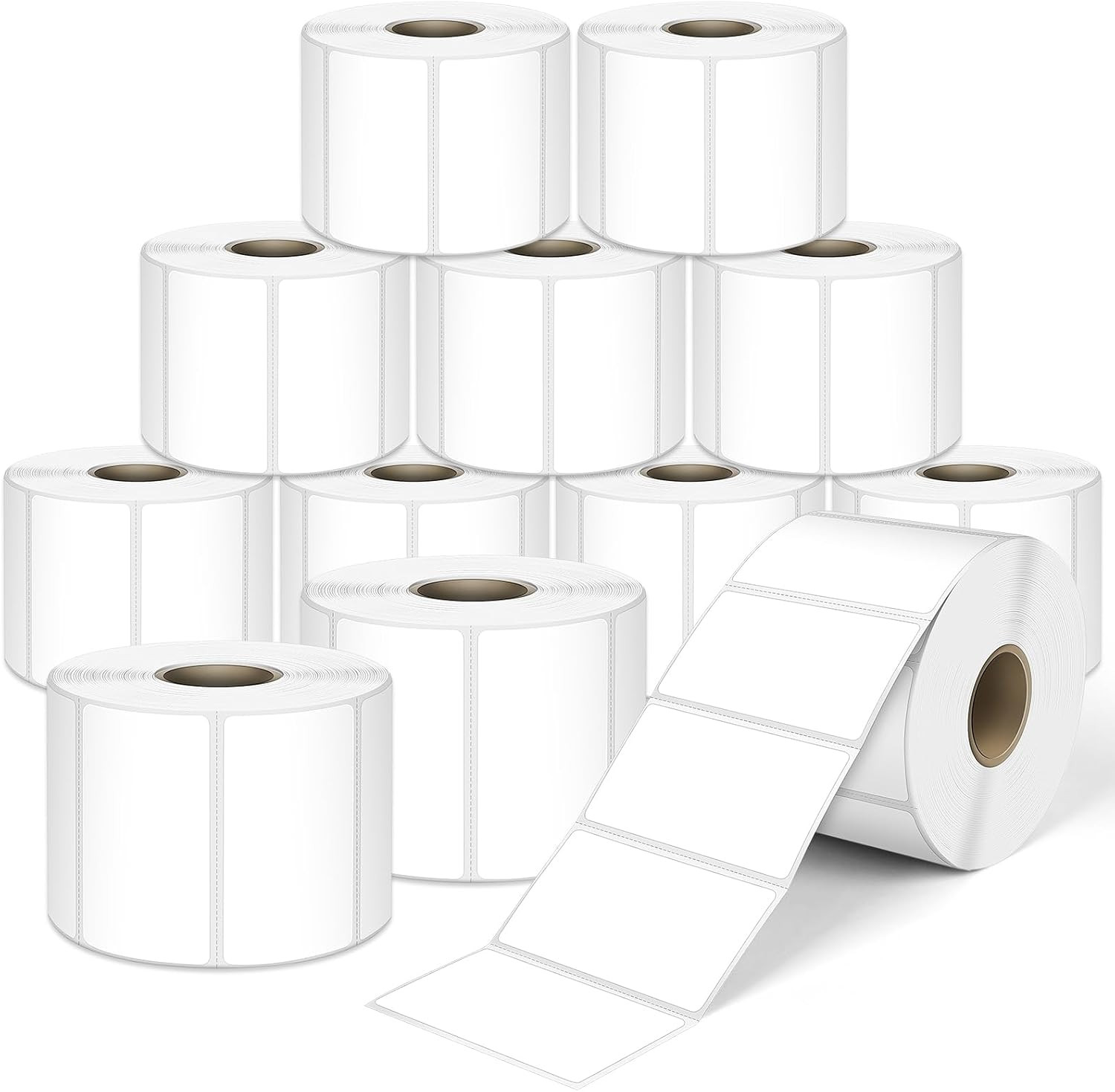 2.25″ X 1.25″ Direct Thermal Labels, Permanent Adhesive Barcode Address