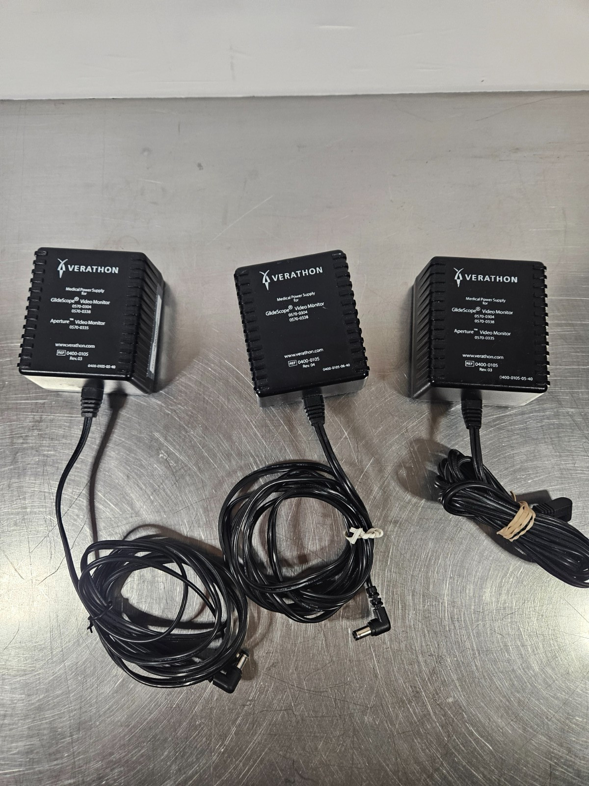 VERATHON 0400-0105 GLIDESCOPE 0570-0304 0570-0338 APERTURE 0570-0335 POWER SUPPL
