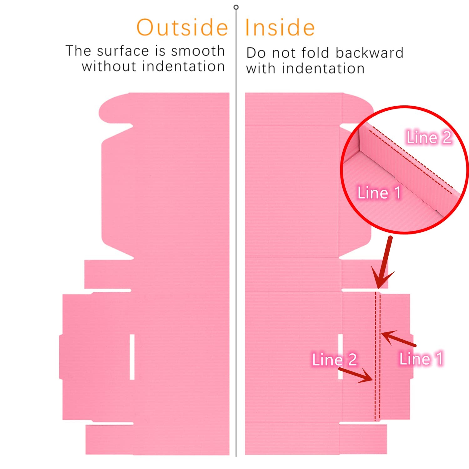 Lmuze Pink Shipping Boxes for Small Business Pack of 15-12x10x6 inches Cardbo…