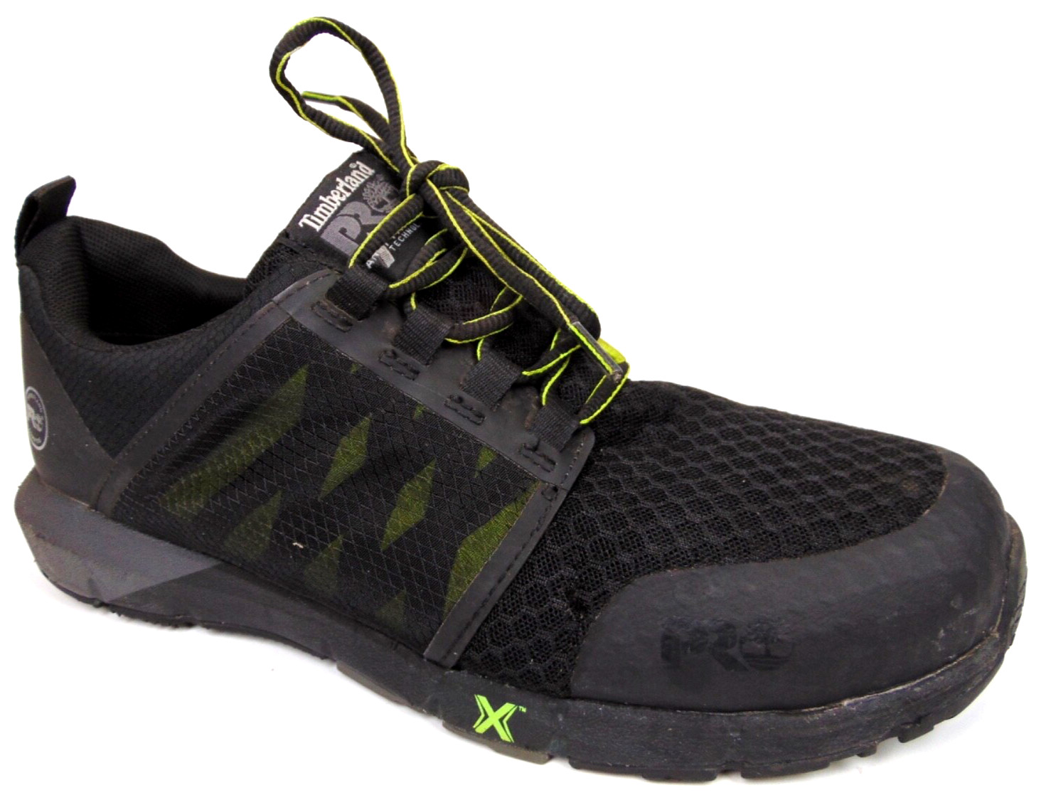 Timberland PRO 605 Radius Safety Toe Work Sneakers, Men’s Size 10.0 WIDE, Black
