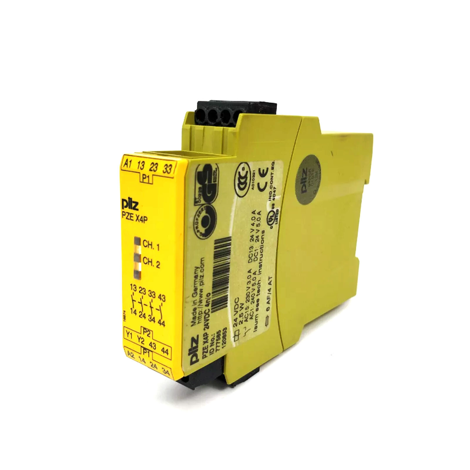 New Pilz 777585 PZE X4P Safety Relay
