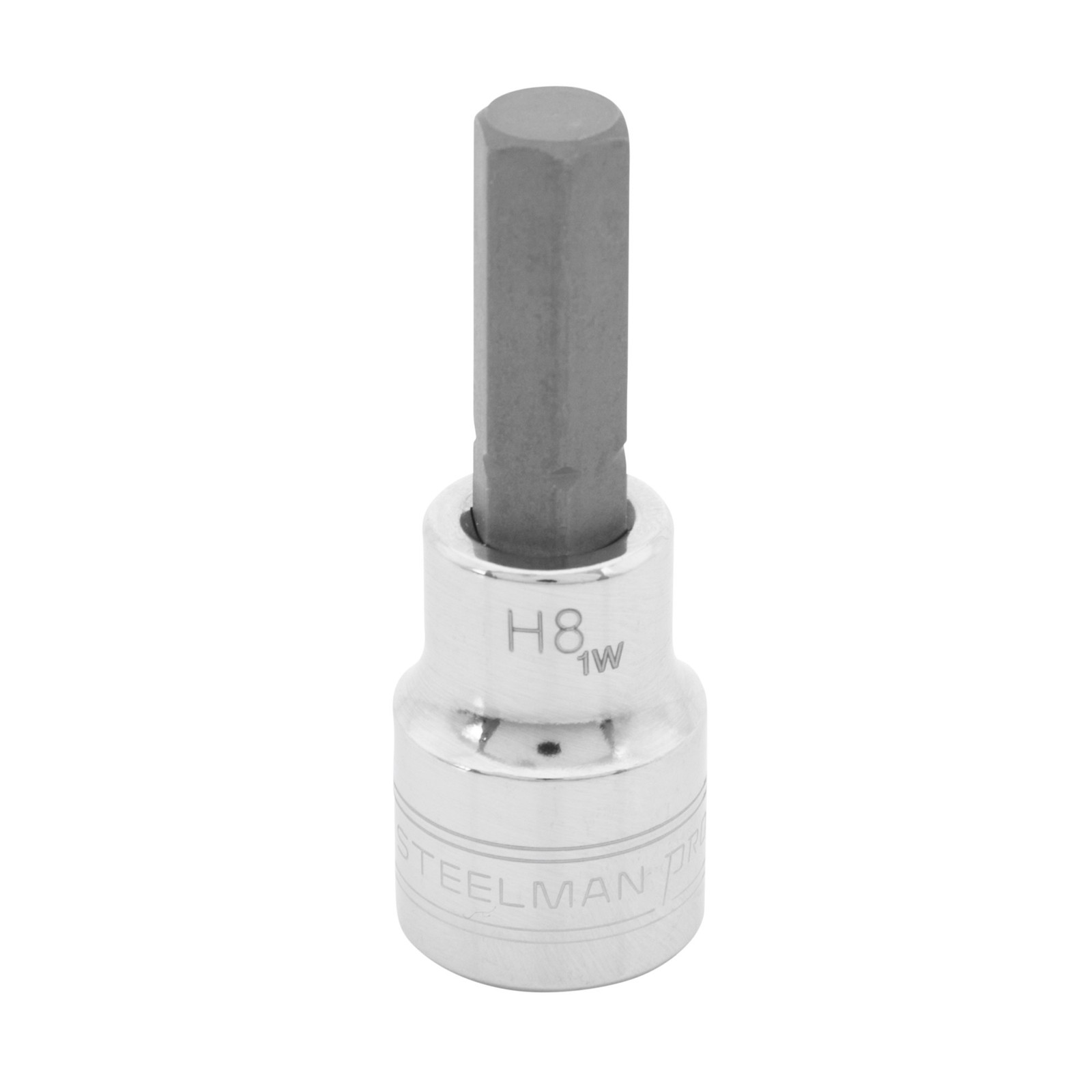 STEELMAN PRO 3/8-Inch Drive x 8mm Hex Bit Socket, 78386