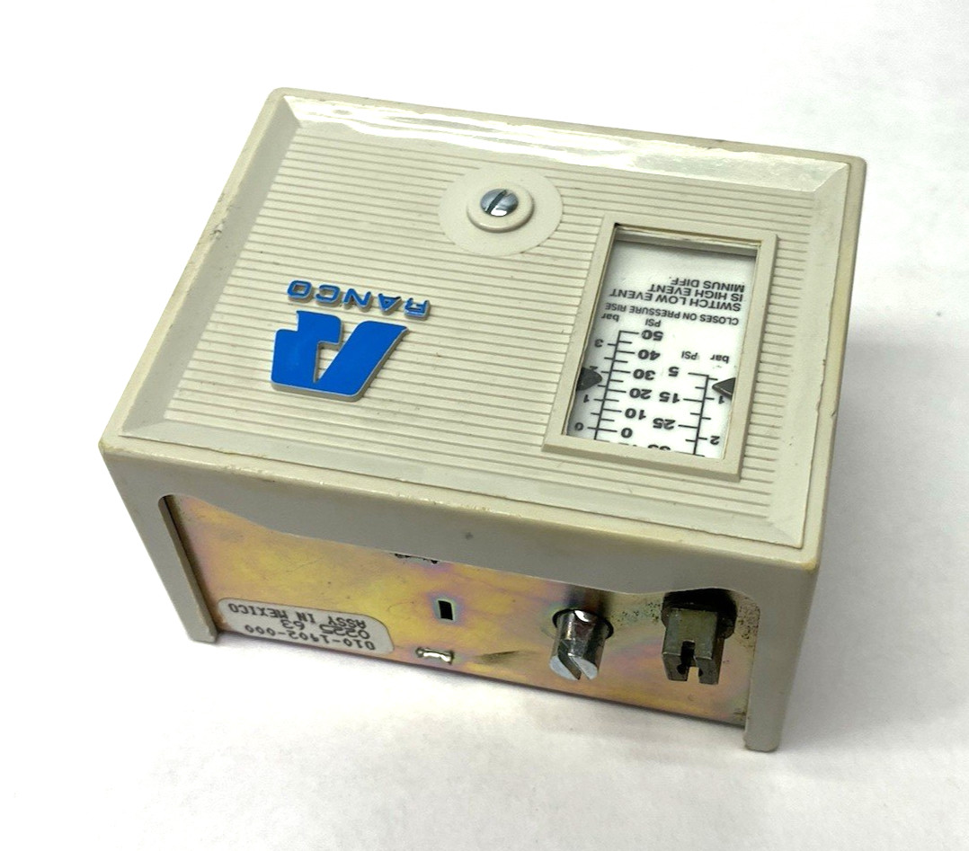 Ranco O10-1402 Pressure Control Unit, Opens Low MISSING COPPER CAPILLARY COIL